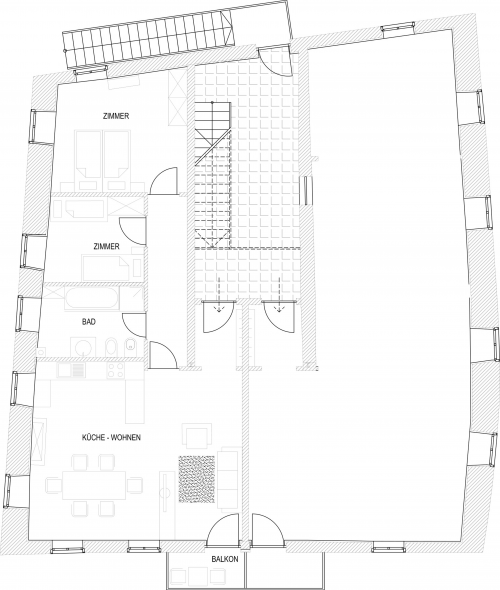Wohnung B West